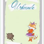 Sensationell Urkunde Erstellen Kostenlos