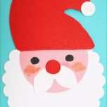 Sensationell Weihnachtsmann Bastelvorlage