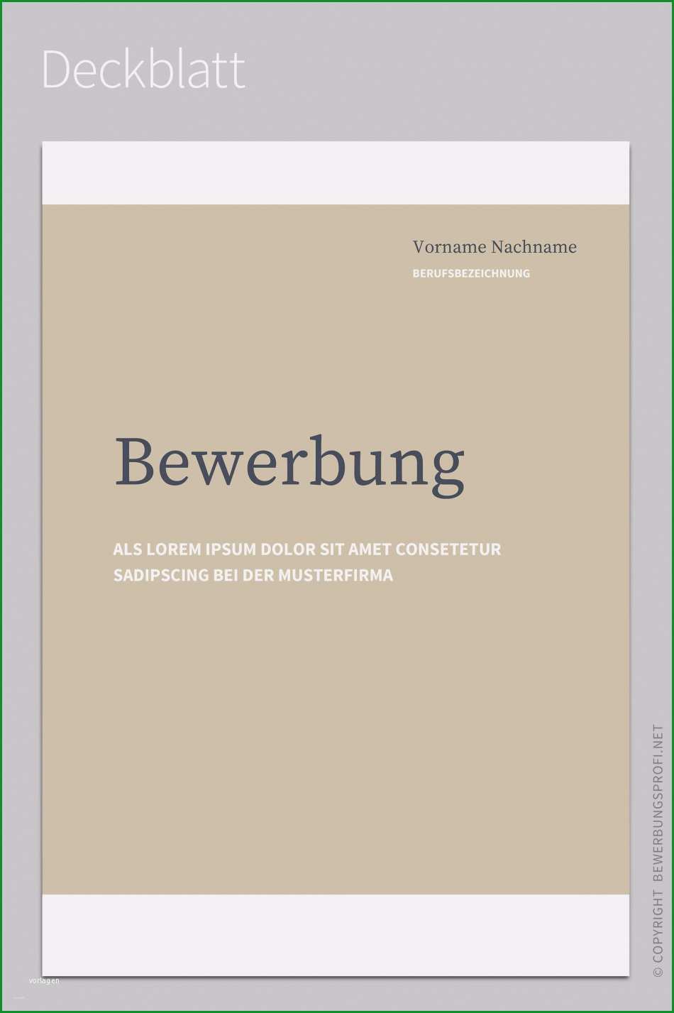 wertvoll deckblatt bewerbung ohne foto vorlage 22