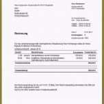 Sensationell Word Vorlage Rechnung Kleinunternehmer – Wordde