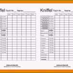 Toll 14 Kniffel Gewinnkarte