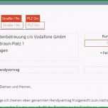 Toll 45 Bewundernswert Vorlage Kündigung Handyvertrag Vodafone