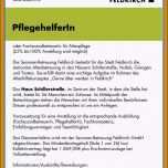 Toll 8 Bewerbung Pflegehelferin