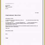 Toll 9 Anfrage Vorlage