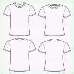 Toll Blank T Shirts Template Stock Vector