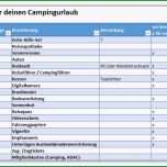 Toll Checkliste Campingurlaub