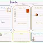 Toll Daily Planner Template