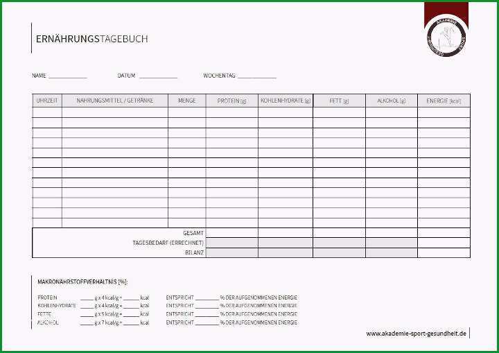 ernaehrungstagebuch
