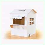 Toll Ein Haus Aus Pappe Bauen Wikihow Basteln Modellhaus