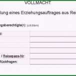 Toll Einverständniserklärung Kind Urlaub Vorlage Beste