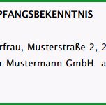 Toll Empfangsbestätigung Kündigung Muster Zum Download