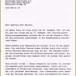 Toll Fizieller Brief