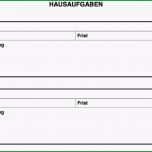 Toll Hausaufgabenheft Vorlage