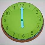 Toll Klassenkunst Bastelvorlage Uhr