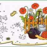 Toll Kostenlose Malvorlage Malen Nach Zahlen Gartenzwerg Und