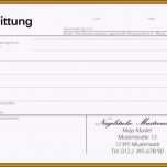 Toll Quittung Vorlage Word Beste 10 Quittung Vorlage Word