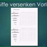 Toll Schiffe Versenken Vorlage Zum Ausdrucken