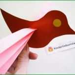 Toll Vogel Basteln Aus Papier Einfache Anleitung Und Vorlage