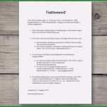 Toll Vorlage Testament Handschriftlich Muster Erstaunlich