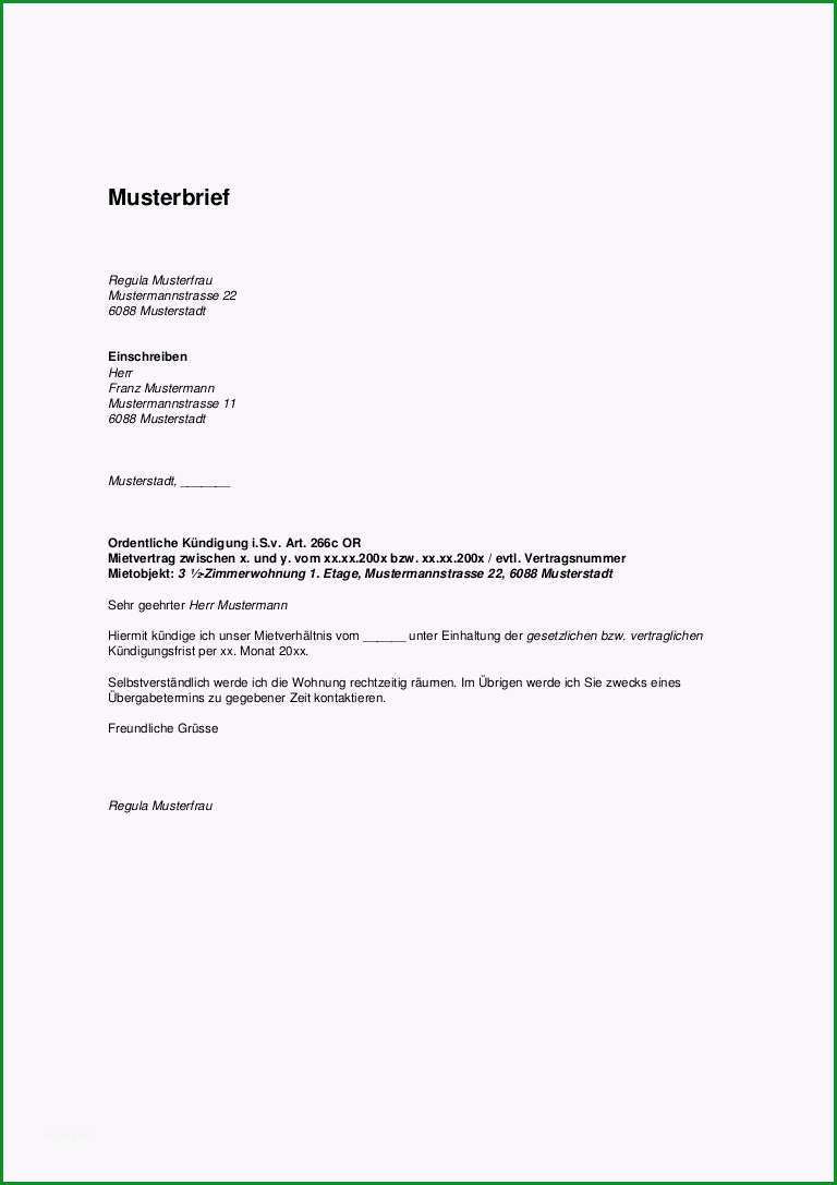 vorlage wohnungskundigung