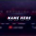 Toll Youtube Kanalbanner Vorlage Neu Youtube Banner Maker Free