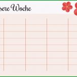 Überraschen 12 Wochenarbeitsplan Vorlage