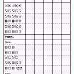 Überraschen 12 Yatzy Vorlage