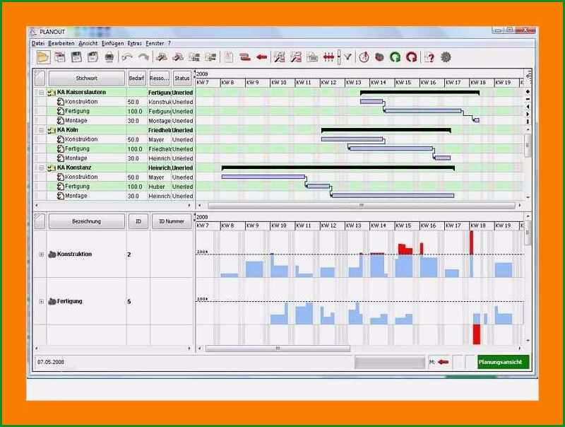 13 ressourcenplanung excel vorlage