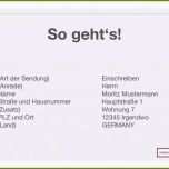 Überraschen 20 Beschriftung Brief A4