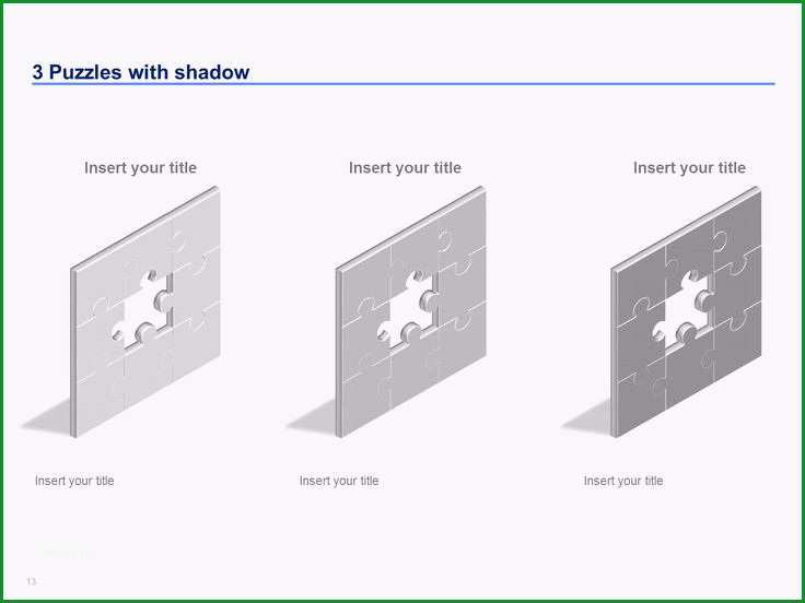 puzzle powerpoint templates by ex deloitte designe
