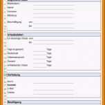 Überraschen 9 Vorlage Urlaubsschein