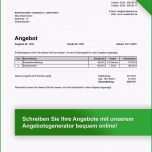 Überraschen Angebot Vorlagen Kostenlos En