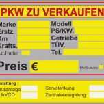 Überraschen Auto Zu Verkaufen Vorlage Schönste Schild Pkw Zu Verkaufen