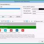 Überraschen HTML Email Signatur Vorlage In Thunderbird Email Signatur