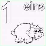 Überraschen Kostenlose Malvorlage Zahlen Eins Zum Ausmalen