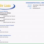 Überraschen Kostenlose Protokollvorlagen Für Microsoft Word