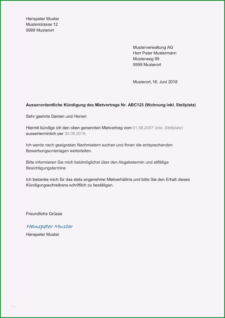kundigung word vorlage schon wohnung kundigen muster vorlage fur kundigung mietvertrag