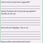 Überraschen Lesetagebuch Vorlage Angenehm Schulmaterial Arbeitsblätter