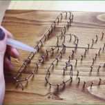 Überraschen Meine Kleine Bunte Welt Diy Fadenbild String Art