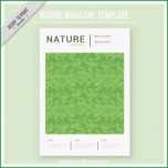 Überraschen Nature Magazin Cover Vorlage