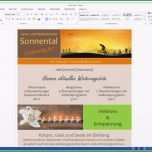 Überraschen Newsletter Mit Microsoft Word Erstellen Und Versenden