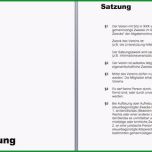 Überraschen Schlichte Vereins Satzung Mustervorlage Download