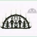 Überraschen Schwibbogen Bergmann Vorlage Erzgebirge 60cm Ac Holzkunst