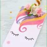 Überraschen Süße Einhorn Einladungskarte Zum Ausdrucken • Minidrops