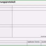 Überraschen Verlaufsprotokoll Vorlage Word Wunderbar Protokoll Vorlage