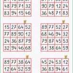 Überraschen Zahlen Bingo Vorlage Dasbesteonline