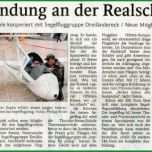 Überraschen Zeitungsbericht