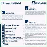 Überraschen Ziemann Stellt Sein Unternehmensleitbild Vor Openpr