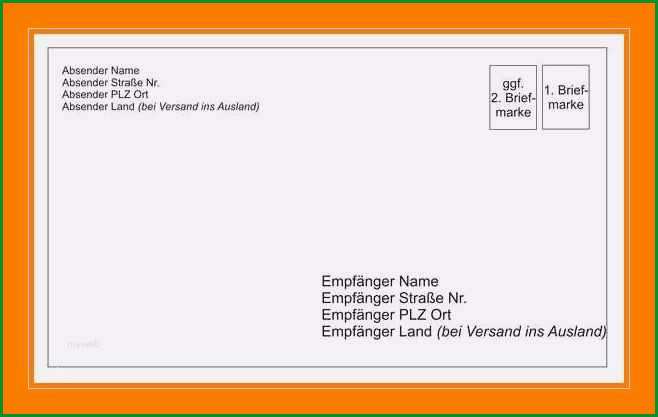 13 word briefumschlag vorlage