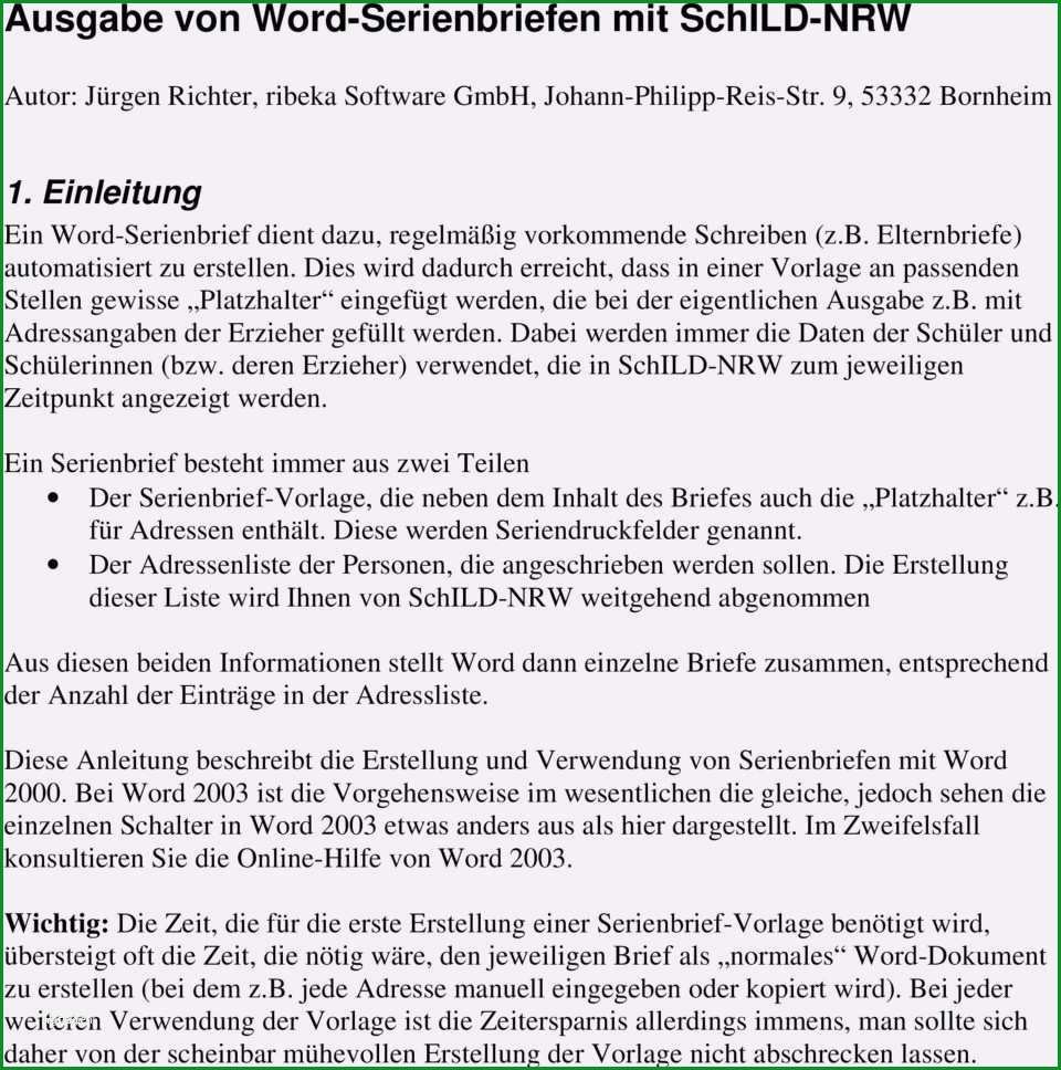 word vorlage be nungsanleitung